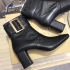 Burberry Booties Matte leather BBRB231136 